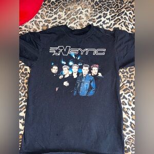 Black NSYNC Graphic T-Shirt